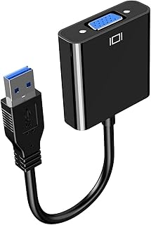 Adaptateur et (usb 3.0) vers vga, adaptateur usb 3.0-2.0 vers vga 1080p