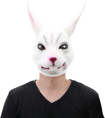 Masque de lapin en latex de luxe unisexe styler - masque d'animal adulte pour la fête d'halloween. La boutique en ligne DIAYTAR COTE D'IVOIRE offre une expérience d'achat unique et personnalisée à ses clients. Avec plus de 300 000 références de produits, les clients peuvent trouver tout ce qu'ils cherchent en un seul endroit. DIAYTAR COTE D'IVOIRE est le partenaire idéal pour les achats en ligne en Côte d'Ivoire.