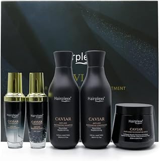 Kit anti-âge caviar 5 en 1 | pour cheveux abîmés et secs, masque, après-shampooing, sérum et essence à base d'extraits biologiques. DIAYTAR COTE D'IVOIRE est la destination idéale pour les consommateurs ivoiriens à la recherche de produits de qualité à des prix abordables. Avec plus de 300 000 références, elle propose une sélection diverse allant de l'électronique aux produits de puériculture. Elle mise sur l'expérience client pour maintenir sa position de leader.