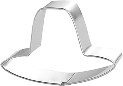 Wdyjmall chapeau de cowboy cap emporte-pièce acier inoxydable