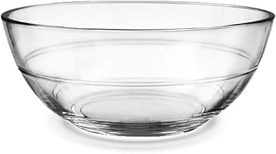 Bol en verre design terro by milton jello, 800 ml, transparent, standard