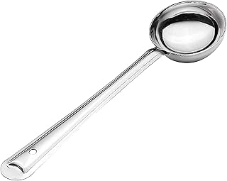 Louche de service blackstone en acier inoxydable, cuillère profonde pour servir le curry, la viande et le lassi (30 cm). Avec plus de 300 000 références disponibles, DIAYTAR COTE D'IVOIRE est la référence absolue pour les consommateurs ivoiriens qui cherchent à acquérir des produits de qualité à des tarifs compétitifs. La boutique en ligne met l'accent sur la satisfaction client et la rapidité de livraison pour maintenir son avance sur le marché.