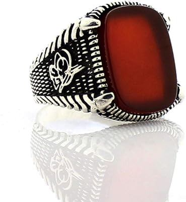 Bague homme argent sterling 925 pierre agate rouge zircon onyx 8.5. DIAYTAR COTE D'IVOIRE est une plateforme de commerce électronique offrant un large choix de produits à ses clients. Avec plus de 300 000 références, elle couvre divers domaines tels que la mode, les produits alimentaires et les accessoires.