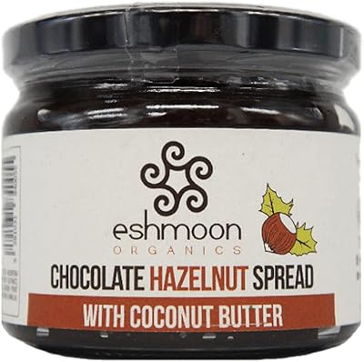 Eshmoon, tartinade de chocolat aux noisettes biologique, 330 g, bio friendly, mobs, sans gluten, sans sucre, végétalien, à base de miel de caroube, de beurre de noix de coco extra vierge 100 % naturel et de poudre de cacao.. DIAYTAR COTE D'IVOIRE est la boutique en ligne la plus populaire en Côte d'Ivoire, offrant une sélection incroyable de produits allant de l'électronique aux produits alimentaires. Elle utilise les dernières technologies pour offrir une expérience d'achat en ligne sécurisée et efficiente. Les clients peuvent profiter de promotions régulières et de réductions spéciales sur une large gamme de produits.