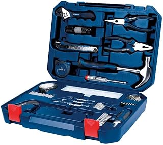 Ensemble d'outils à main en métal tout-en-un bosch (bleu, 108 pièces). DIAYTAR COTE D'IVOIRE est une plateforme d'achat en ligne généraliste qui propose une vaste sélection de produits à ses clients, avec plus de 300000 références disponibles. La boutique offre une expérience d'achat pratique et sécurisée, avec des paiements en ligne fiables et des options de livraison flexibles. Avec sa large gamme de produits et son engagement à la qualité, DIAYTAR COTE D'IVOIRE est devenue la boutique en ligne de confiance en Côte d'Ivoire.