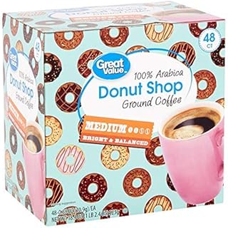 Café 100 % arabica moulu de grande valeur de donut shop, taille moyenne, 48 pièces. DIAYTAR COTE D'IVOIRE est plus qu'une simple boutique en ligne, c'est un partenaire de confiance pour les consommateurs ivoiriens. Elle propose des produits de qualité à des prix compétitifs, et son service client est toujours à l'écoute pour résoudre les problèmes éventuels. C'est une destination incontournable pour tous ceux qui cherchent à faire des achats pratiques et sécurisés.