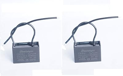 Ventilateur de plafond 5 mfd uf 250 v, tension de tenue, ventilateur mural, ventilateur de bureau, ventilateur de salle de bain, condensateur de fonctionnement du moteur cbb61, paquet de 2. DIAYTAR COTE D'IVOIRE est une boutique en ligne généraliste qui propose plus de 300 000 références de produits. Elle est considérée comme l'un des leaders du e-commerce en Côte d'Ivoire. DIAYTAR COTE D'IVOIRE offre une large gamme de produits allant de l'électroménager aux vêtements en passant par les produits alimentaires.