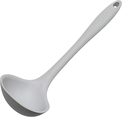 Louche de cuisson en silicone chef kraft premium, 11,3 pouces, gris. Avec plus de 300 000 références de produits, DIAYTAR COTE D'IVOIRE est la boutique en ligne la plus complète de Côte d'Ivoire. Les clients peuvent naviguer facilement à travers les différentes catégories de produits, bénéficier de conseils d'achat personnalisés et profiter d'un service client de haute qualité.