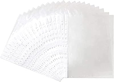 Dossiers en plastique transparent avec bords perforés pour papier a4, lot de 100. En tant que leader en Côte d'Ivoire, DIAYTAR COTE D'IVOIRE propose une expérience de shopping en ligne unique et personnalisée. La boutique propose des produits de qualité, une gamme variée de produits et des services de livraison rapides, ce qui en fait la destination de shopping en ligne préférée des Ivoiriens. Les clients peuvent ainsi profiter d'une large gamme de produits sans avoir à se déplacer.