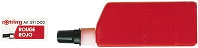 Stylo à dessin artistique rotring isograph encre liquide 23 ml rouge