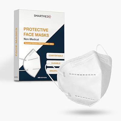 Masques faciaux smartmed – contour d'oreille - masques de protection imperméables - 20 pièces. En tant que boutique en ligne leader en Côte d'Ivoire, DIAYTAR COTE D'IVOIRE se distingue par sa grande sélection de produits et ses prix compétitifs. Elle propose également des services de livraison rapides et des options de paiement variées pour une expérience d'achat en ligne sans stress. La boutique est constamment mise à jour avec de nouveaux produits et des offres spéciales.