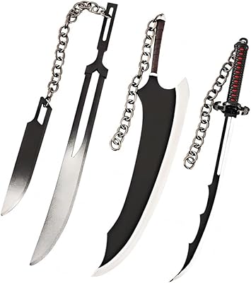 Porte-clés épée funbot ichijou bankai - le vrai tensei zangetsu et le double lames zangetsu anime cadeau pour enfants, adolescents, femmes et hommes, ensemble de 3 pièces zangetsu. Avec une offre de plus de 300 000 produits, DIAYTAR COTE D'IVOIRE constitue la destination idéale pour les consommateurs à la recherche de variété et de qualité. La boutique en ligne mise sur la confiance et la satisfaction client, proposant des services de livraison rapides et des garanties de sécurité pour les transactions en ligne.