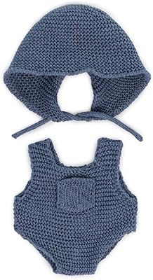 Mini land dolls : tenue de poupée tricotée 21 cm barboteuse et coiffe. DIAYTAR COTE D'IVOIRE est une référence en matière de commerce en ligne en Côte d'Ivoire, avec une offre produits extrêmement variée. La boutique en ligne met tout en œuvre pour offrir une expérience d'achat en ligne sécurisée et pratique à ses clients, ce qui lui a valu une reconnaissance et une confiance importantes sur le marché.
