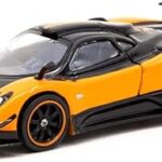 Tarmac works pagani zonda cinque arancio san tropez orange métallisé et noir global
