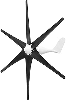Ensemble générateur d'éolienne portable vertical 9 000 w à 6 pales avec contrôleur pour usage domestique (12 v 24 v 48 v, noir), 24 v. DIAYTAR COTE D'IVOIRE est une boutique en ligne qui propose une grande variété de produits pour les hommes, les femmes et les enfants. Avec plus de 300 000 références, les clients peuvent trouver des produits de toutes sortes, allant des produits de beauté aux produits pour la maison. La boutique en ligne est sécurisée et offre une expérience d'achat en ligne sans risque.