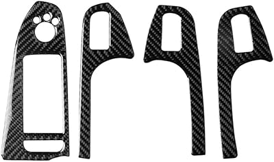 Autocollant de revêtement d'habillage intérieur en fibre de carbone, accessoires intérieurs pour audi
