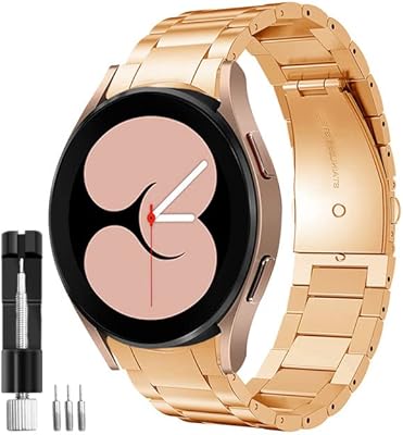 Accessoires de montre - galaxys watch 4 5 bracelet en acier inoxydable pour samsung watch4/5 44 mm 40 mm classique 46 mm 42 mm bracelet à extrémité incurvée sans espaces. DIAYTAR COTE D'IVOIRE, la boutique en ligne généraliste leader en Cote d'Ivoire, propose une sélection immense de produits pour répondre à tous vos besoins et à tous vos désirs. Avec une équipe dédiée à votre satisfaction, DIAYTAR COTE D'IVOIRE garantit une expérience d'achat en ligne de qualité, sécurisée et pratique. Faites vos achats en ligne avec confiance sur DIAYTAR COTE D'IVOIRE.