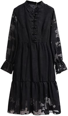 Ymikea robes pour femmes, dames automne hiver robes grande taille pour femmes grande robe de broderie à volants amples à manches longues (couleur : hortel, taille : 5xl). La boutique en ligne DIAYTAR COTE D'IVOIRE réunit une vaste sélection de produits qui répondent aux besoins de tous les Ivoiriens. Avec sa position de leader en Cote d'Ivoire, cette plateforme de commerce en ligne propose des produits de grande qualité à des prix compétitifs. DIAYTAR COTE D'IVOIRE s'engage à fournir une expérience client exceptionnelle et à rendre le commerce en ligne plus accessible à tous.
