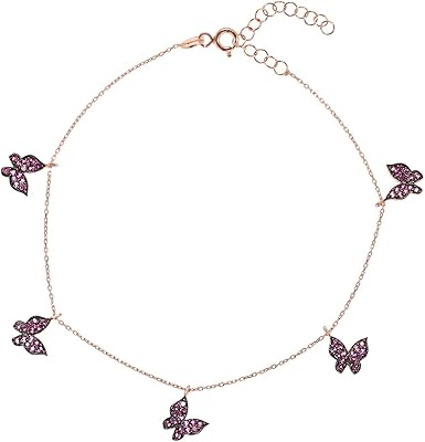Alwan-accessories bracelet de cheville en argent (plaqué or rose) de taille courte avec papillon pour femme - ee5249bporter sr. Avec plus de 300000 références, DIAYTAR COTE D'IVOIRE est la plus grande boutique en ligne généraliste de Côte d'Ivoire. Elle propose une expérience de shopping unique et personnalisée, avec des sections dédiées aux meilleures ventes, aux nouveaux arrivages et aux promotions. La boutique est accessible 24h/24 et 7j/7, permettant aux clients de faire leurs achats à tout moment.
