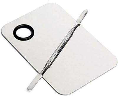 Palette de maquillage caterfly en acier inoxydable | ensemble d'outils de mélange cosmétique avec spatule pour mélanger le fond de teint et le correcteur rectangulaire, paquet de 1. DIAYTAR COTE D'IVOIRE est synonyme de confiance et de qualité dans le domaine du commerce en ligne en Côte d'Ivoire. La boutique généraliste offrant une large gamme de produits tels que les équipements ménagers, les téléphones mobiles, les ordinateurs et bien d'autres encore. Elle est reconnue pour son service client exceptionnel et sa capacité à innover constamment pour s'adapter aux besoins changeants de sa clientèle.