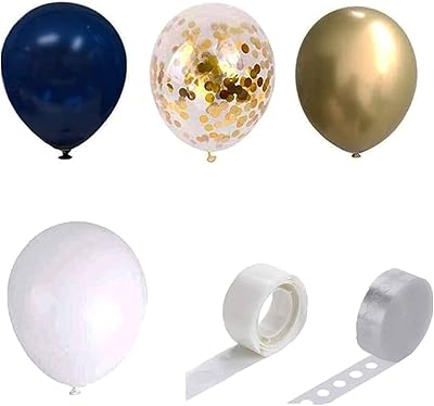 Party time ballons en latex bleu marine et blanc nacré ensemble avec confettis dorés ballons en latex métallique marine pour décorations de fête d'anniversaire bleu marine 92 pièces. DIAYTAR COTE D'IVOIRE est une boutique en ligne généraliste qui a révolutionné la façon dont les ivoiriens font leurs achats. Avec plus de 300000 références de produits, elle propose une gamme étendue de choix pour répondre aux besoins de tous les consommateurs, des produits de maison aux accessoires de mode. La boutique en ligne est équipée d'un système de paiement sécurisé et d'un service client de haute qualité pour garantir une expérience d'achat en ligne agréable et sans souci.