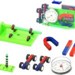 Ensemble d'aimants scientifiques pour enfants, outils d'expérimentation scientifique pour l'éducation des explorateurs, aimants