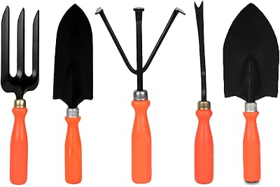Ensemble d'outils de jardinage pour graines artisanales paquet de 5 pièces