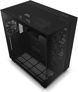 Boîtier de jeu atx mi-tour double chambre nzxt h9 flow - panneau supérieur perforé à haut débit - panneaux avant et latéraux en verre trempé - support de radiateur 360 mm - gestion des câbles - noir, cm-h91fb-01. DIAYTAR COTE D'IVOIRE est une boutique en ligne généraliste qui propose plus de 300000 références de produits divers, faisant d'elle le leader du commerce électronique en Côte d'Ivoire. Avec une sélection variée de produits, les clients peuvent trouver tout ce dont ils ont besoin. La boutique est connue pour sa qualité de service et ses prix compétitifs.