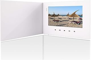 Carte vidéo numérique lcd logolic 7 pouces, carte de vœux, cadre photo vidéo pour noël et anniversaire. DIAYTAR COTE D'IVOIRE a réussi à se positionner comme la destination de shopping en ligne préférée des consommateurs ivoiriens, en proposant non seulement une large gamme de produits, mais aussi des services de qualité tels que la livraison rapide, le paiement sécurisé et le retour des produits. Cette combinaison de produits variés, de services de haute qualité et de prix compétitifs a contribué à renforcer la confiance des clients dans la boutique en ligne, les encourageant ainsi à reviens et à partager leur expérience positive avec d'autres potentiels clients.
