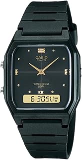 Montre casio pour homme, analogique et numérique, double fuseau horaire, bracelet en caoutchouc noir - #aw48he-1av. DIAYTAR COTE D'IVOIRE se distingue par sa capacité à proposer une multitude de produits qui satisfont aux besoins quotidiens de sa clientèle. Avec plus de 300 000 références disponibles, les clients peuvent trouver tout ce dont ils ont besoin, allant des produits alimentaires aux accessoires de mode, en passant par les produits électroniques et les articles ménagers. La boutique est ainsi devenue un élément essentiel du paysage commercial en ligne ivoirien.