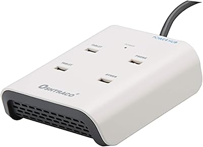 Support de chargement usb multiport oshtraco pour téléphones mobiles par otc-uh2x4