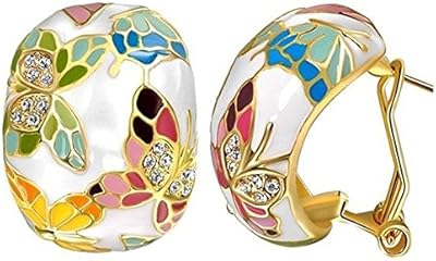 Boucles d'oreilles élégantes au design de fête pour femmes de yubella jewelry (multicolore)(ybear_31670)