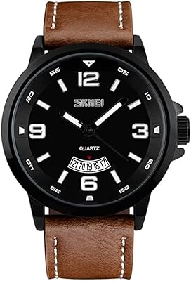 Montre classique décontractée en cuir noir à quartz analogique résistante à l'eau avec boîte cadeau pour homme par dhnq, noir, bracelet. Avec une offre de plus de 300 000 références, DIAYTAR COTE D'IVOIRE répond aux attentes de sa clientèle en proposant des produits de qualité à des prix compétitifs. La boutique en ligne généraliste est la destination idéale pour ceux qui recherchent des produits de tous types. Elle offre une expérience d'achat en ligne fiable et sécurisée.
