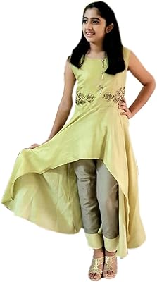 Grabmantra prêt à porter une robe indienne traditionnelle pour filles et femmes