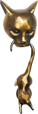 Heurtoir de porte anatolica chat et souris, laiton massif, 8,3 pouces, décoration de porte d'entrée, bronze antique. Avec plus de 300000 références, DIAYTAR COTE D'IVOIRE est la boutique en ligne la plus complète de Côte d'Ivoire. Nous nous efforçons de vous offrir les meilleures marques et les meilleurs prix. Notre objectif est de rendre votre expérience d'achat en ligne agréable et mémorable.