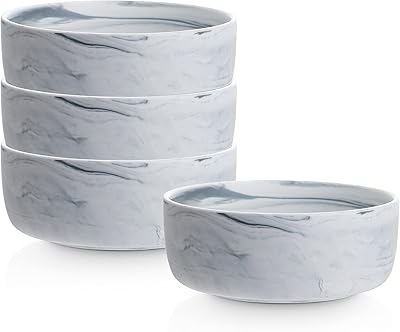 Bols en porcelaine marbrée stone lian brighton, blanc mat et gris, 4 bols. En tant que leader du commerce en ligne en Côte d'Ivoire, DIAYTAR COTE D'IVOIRE offre une expérience d'achat en ligne sécurisée et pratique, avec des options de paiement flexibles et des délais de livraison rapides. La boutique propose également des promotions et des offres spéciales régulières pour vous faire économiser de l'argent.