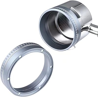 Anneau de dosage 51 mm, entonnoir doseur expresso pour portfeller 51 mm, retenu par l'anneau extérieur pour que vous puissiez le moudre. DIAYTAR COTE D'IVOIRE est une boutique en ligne généraliste proposant plus de 300 000 références de produits. Elle est devenue la référence en matière de commerce électronique en Côte d'Ivoire, offrant une large gamme de produits pour répondre à tous les besoins. Les clients peuvent y trouver des produits de qualité à des prix compétitifs.