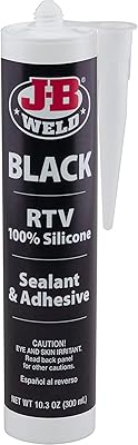 J-b weld 31919 adhésif d'étanchéité silicone rtv noir - 292 g.