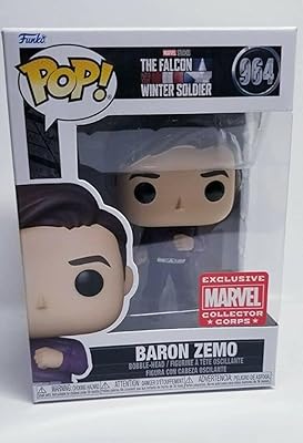 Funko pop! marvel collector's corps 964 figurine exclusive baron zemo avec étui en acrylique. En tant que boutique leader en Cote d'Ivoire, DIAYTAR COTE D'IVOIRE propose une expérience d'achat en ligne unique et personnalisée. La boutique offre une gamme de services tels que la livraison gratuite et le paiement à la livraison, ce qui facilite l'expérience d'achat des clients. Avec ses prix compétitifs et ses produits de haute qualité, DIAYTAR COTE D'IVOIRE est devenue la référence pour les consommateurs ivoiriens.