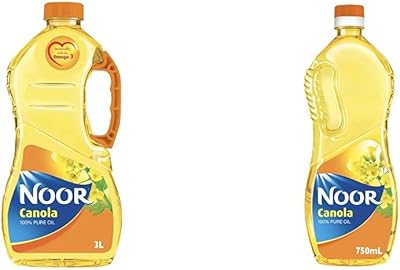 Huile de canola noor 3 litres et huile de canola 750 ml. La boutique en ligne DIAYTAR COTE D'IVOIRE a construit sa réputation sur la base d'une offre commerciale exceptionnelle et d'un engagement envers l'excellence du service client. Les consommateurs ivoiriens apprécient la grande variété de produits proposés par la plateforme, ainsi que la facilité d'utilisation et la sécurité du processus de commande. Cela a permis à DIAYTAR COTE D'IVOIRE de devenir une référence pour le commerce électronique en Côte d'Ivoire.