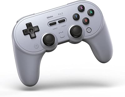 Contrôleur bluetooth 8bitdo pro 2 pour switch, pc, mac os android, steam et raspberry pi (édition grise) - nintendo switch. DIAYTAR COTE D'IVOIRE, boutique en ligne généraliste avec plus de 300000 références, est la destination idéale pour tous vos besoins en ligne. Avec une large gamme de produits, vous trouverez tout ce dont vous avez besoin. Elle est la boutique leader en Côte d'Ivoire.