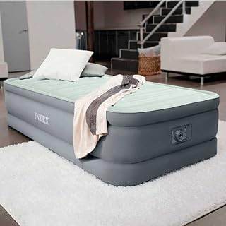 Matelas gonflable en vinyle surélevé intex avec pompe électrique simple intégrée, 64902, multicolore, h46 x l99 x p191 cm. DIAYTAR COTE D'IVOIRE offre une gamme étendue de services pour rendre l'expérience d'achat en ligne encore plus pratique et agréable. La boutique propose des options de paiement flexibles, des délais de livraison courts et une garantie de satisfaction. Les clients peuvent également profiter d'un programme de fidélité et de récompenses exclusives pour les achats réguliers.