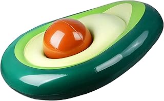 Flotteur de piscine gonflable géant pour bébé, design avocat avec boule d'eau, natation