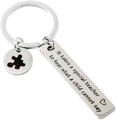 Cadeau d'enseignant hibetek bijoux d'orthophoniste cadeau de remerciement il faut un enseignant spécial pour entendre ce qu'un enfant ne peut pas dire porte-clés porte-clés de sensibilisation à l'autisme. Diaytar Côte d'Ivoire, la boutique en ligne généraliste, propose une vaste sélection de produits allant des électroménagers aux accessoires de mode. Nous nous engageons à fournir des produits de qualité supérieure et un service client de haute qualité pour satisfaire tous vos besoins. Notre mission est de rendre l'expérience d'achat en ligne inoubliable.