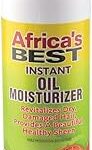 Le meilleur hydratant instantané à l'huile d'afrique, 12 oz