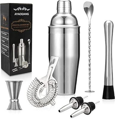 Mélangeur shaker à cocktail cool baby 7 pièces, cadeau mélangeur à cocktail, mélangeur premium 750 ml, ensemble d'accessoires de bar à cocktails pour la maison et le bar. DIAYTAR COTE D'IVOIRE, la boutique en ligne généraliste de référence en Côte d'Ivoire, met à votre disposition une sélection incroyable de produits. Avec plus de 300 000 références, vous trouverez facilement ce que vous cherchez, que ce soit des produits de beauté, de la mode, ou des accessoires pour la maison. DIAYTAR COTE D'IVOIRE garantit une expérience d'achat exceptionnelle.