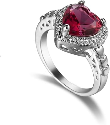 Bague de promesse en forme de cœur rubis avec zircone, promesse pour femme, anniversaire, bijoux. Avec plus de 300000 références disponibles, DIAYTAR COTE D'IVOIRE est le point de référence incontournable pour les achats en ligne en Côte d'Ivoire. La boutique en ligne propose des promotions régulières et des offres spéciales, permettant aux clients de faire des économies sur leurs achats. L'interface utilisateur ergonomique et les fonctionnalités de recherche avancées facilitent la navigation et la recherche de produits sur le site.