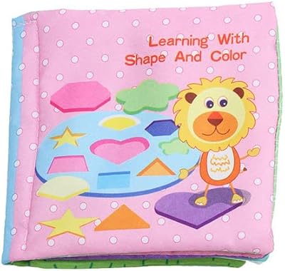 Edupro - livres pour bébés pour enfants livre silencieux livre en tissu doux
