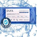 Lingettes nettoyantes pour toilettes pura, 40 pièces (paquet de 1)