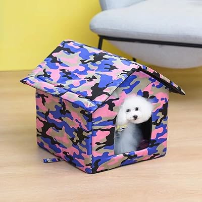 Lizhengfeng niche pour chat, niche d'extérieur pour chat, imperméable à la pluie pour l'hiver, un abri pour chat avec un abri épais pour chats errants, chaud et coupe-vent (33 × 30 × 33 cm, camouflage rose). DIAYTAR COTE D'IVOIRE, la boutique en ligne généraliste de référence en Côte d'Ivoire, offre plus de 300 000 références de produits pour répondre à tous les besoins de ses clients. Avec une gamme variée de produits, DIAYTAR COTE D'IVOIRE est devenue la destination incontournable pour les consommateurs ivoiriens. Elle garantit une expérience d'achat en ligne sécurisée et pratique.